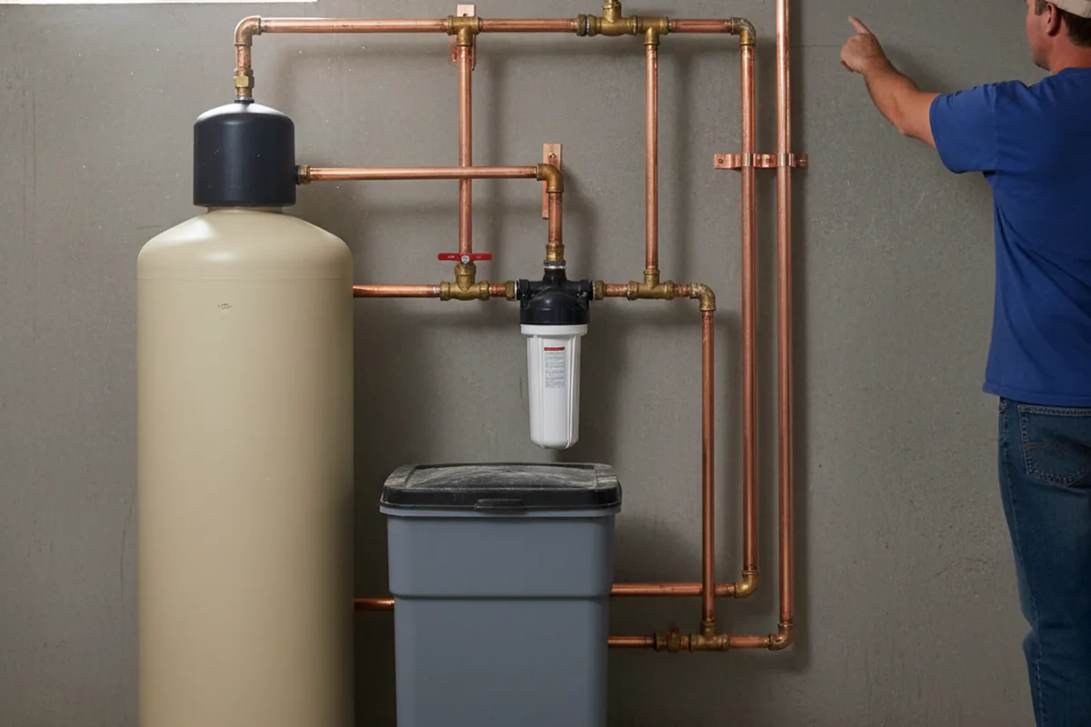 Whole-house water treatment system installed in Tarentum